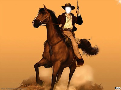 cowboy Valokuvamontaasi