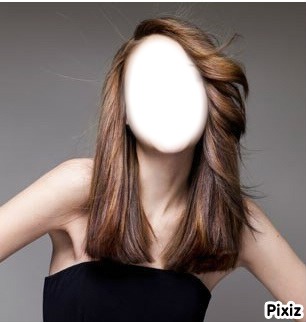 Cheveux long Photo frame effect