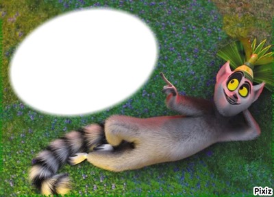 king julian Fotomontage