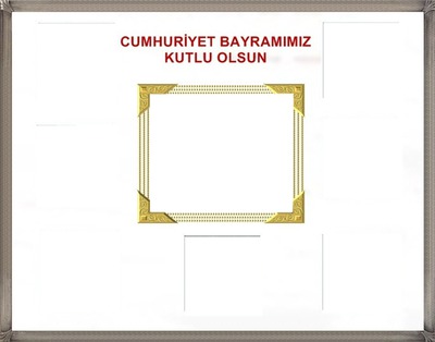Cumhuriyet Bayramı Fotomontage