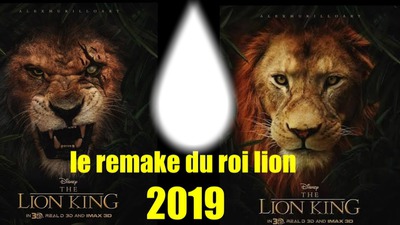 le roi lion film sortie 2019.230 Fotomontage