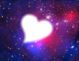 Coeur galaxie <3 *-* Fotomontasje