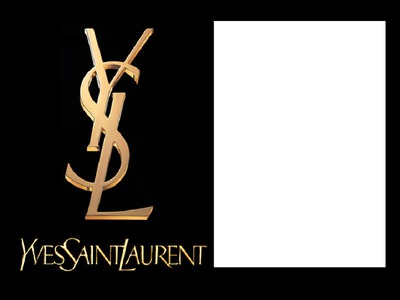 Yves Saint Laurent 3 Valokuvamontaasi
