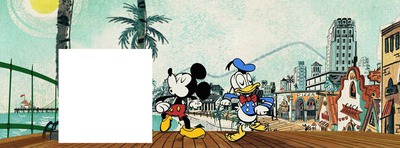 mickey mouse donald duck baby unisex-hdh Photomontage