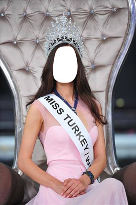 Miss Turkey Φωτομοντάζ
