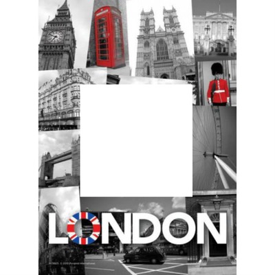 London Photo frame effect