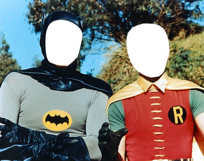 batman et robin Photomontage