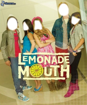 Lemonade Mouth Fotomontage