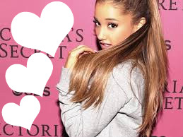 Ariana Grande Love Fotomontaggio