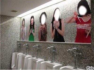 toilette Fotomontasje