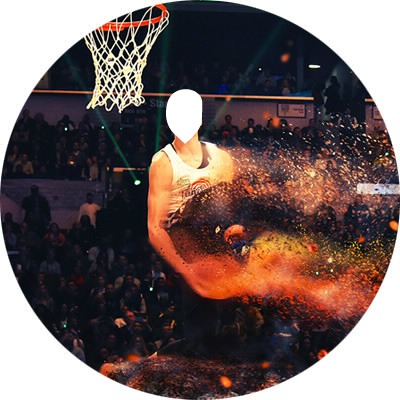 basketball Photomontage