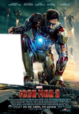 iron man Fotomontaža