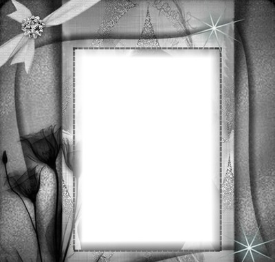 cadre noir & blanc Fotomontage