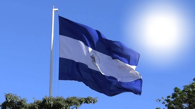 Bandera de Nicaragua Фотомонтаж