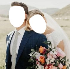 mariage Photo frame effect