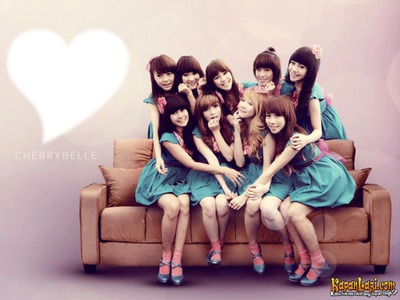 Love Cherrybelle II Photo frame effect