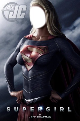 supergirl Фотомонтаж
