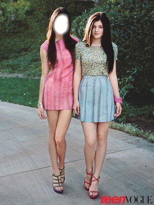 kyllie and kendall Fotomontage