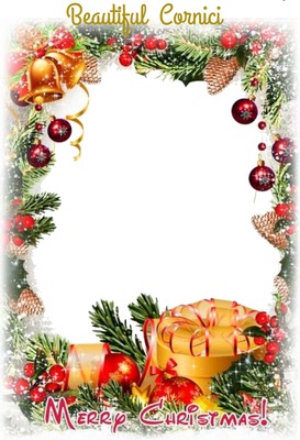 Merry Photo frame effect