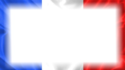 drapeau français Fotomontaż