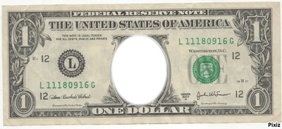Dollar Fotomontāža