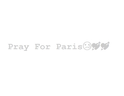 Pray For Paris Fotomontažas