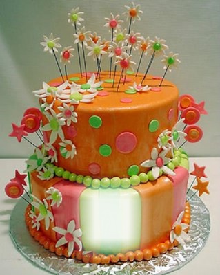 pasteles de cumpleaños Fotomontažas