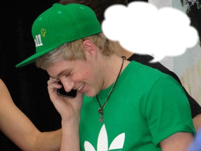 Niall`s call you Fotomontage