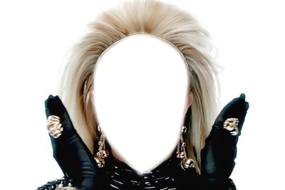 visage de Britney spears Fotomontaggio