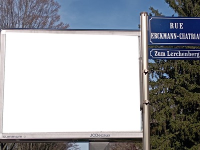 panneau d'affichage Fotomontāža