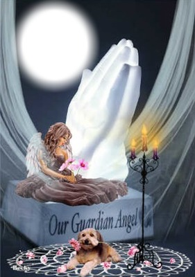 our guardian ANGEL Fotomontāža