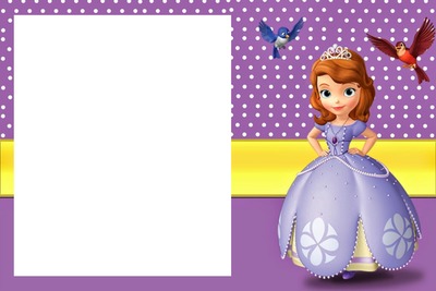 Sofia the first Montage photo