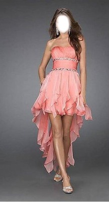 Dress pink Fotomontāža