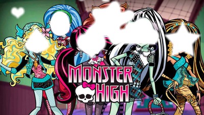 monster high Fotomontāža