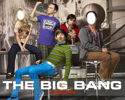 the big bang theory Fotomontage