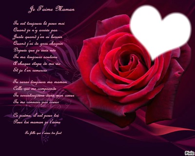 Photo Montage Je T Aime Maman Pixiz Photo Montage Je T Aime Maman Pixiz