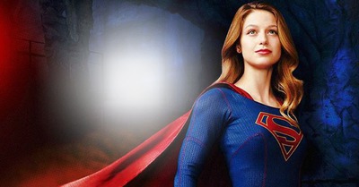 supergirl wallpaper Fotomontage