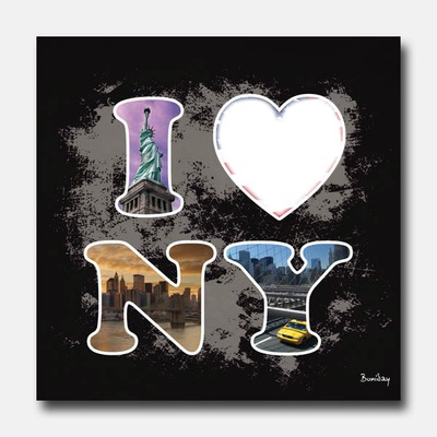 I Love NY ♥♥♥ Fotomontage