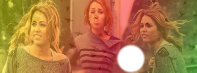 Miley Cyrus Shop Photo frame effect