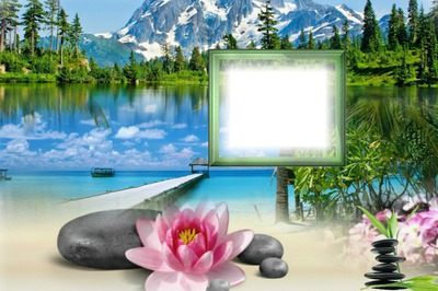 Cadre nature Photo frame effect