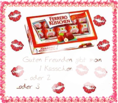 Ferrero Küsschen-Freunde/7 Fotomontasje