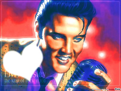 Elvis Presley Фотомонтажа