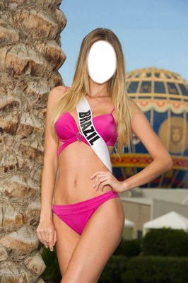 Miss Brasil Fotomontage