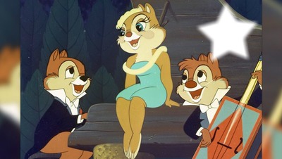 Chip And Dale Fotomontage
