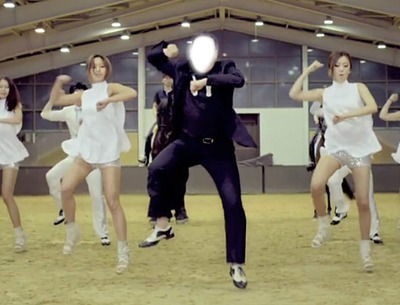 Psy - Gangnam Style Fotomontāža