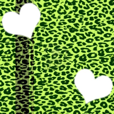L'amour léopard Photomontage