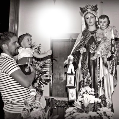 Virgen del Carmen Фотомонтажа