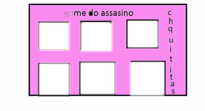 game do assasino (chiquititas) Fotomontasje