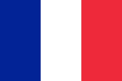 France flag Photo frame effect