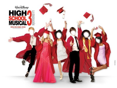 high school musical Fotomontage